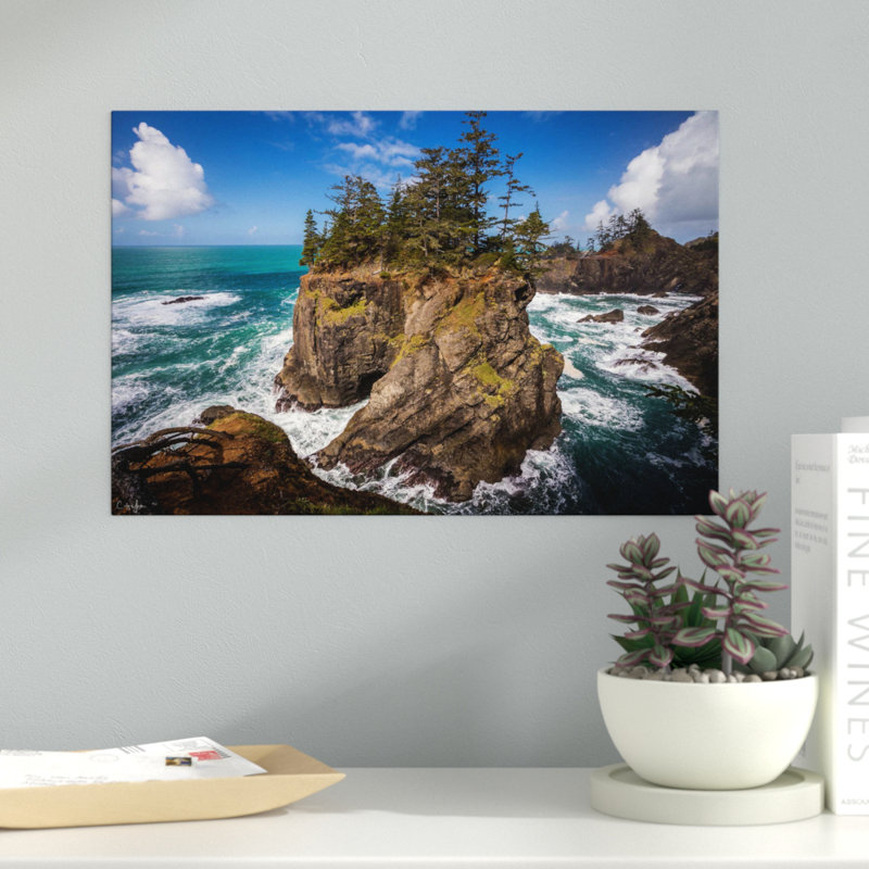Ebern Designs Oregon Coast Photograph on Canvas Wayfair